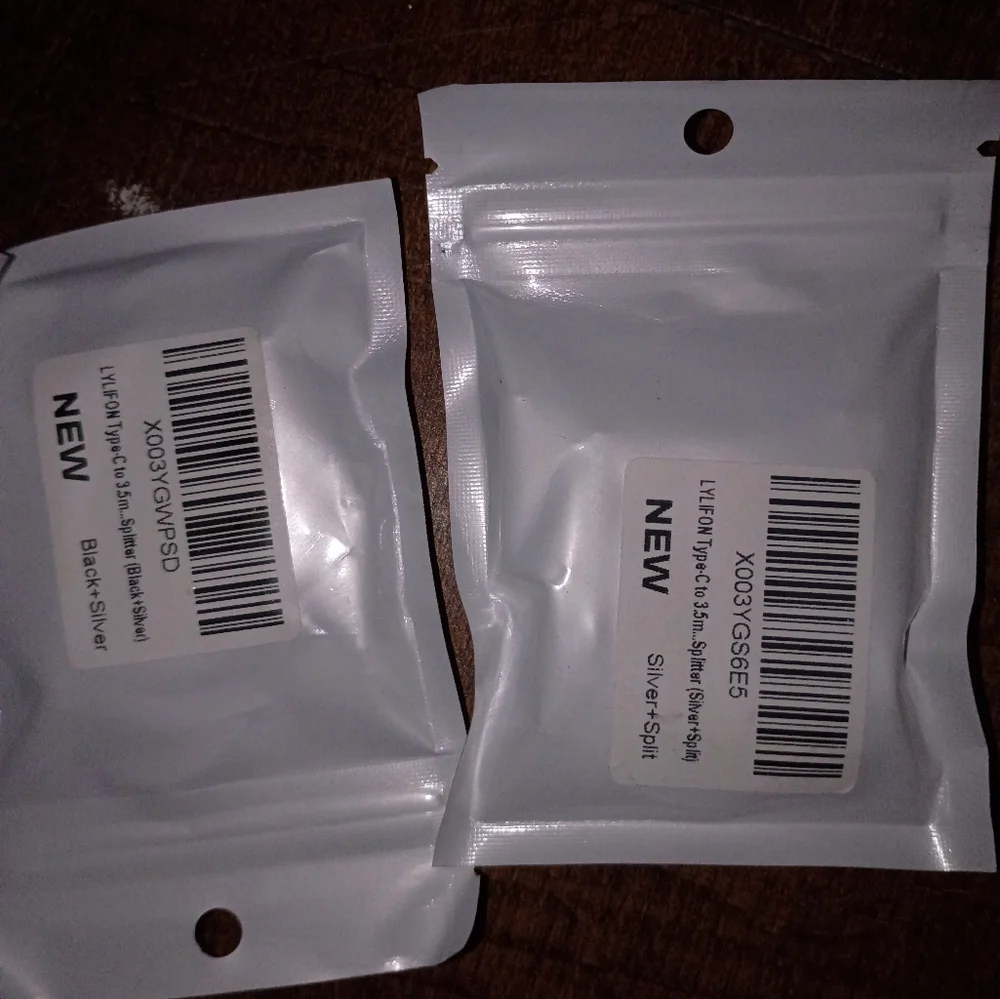 Silver and Black Phone Adapter